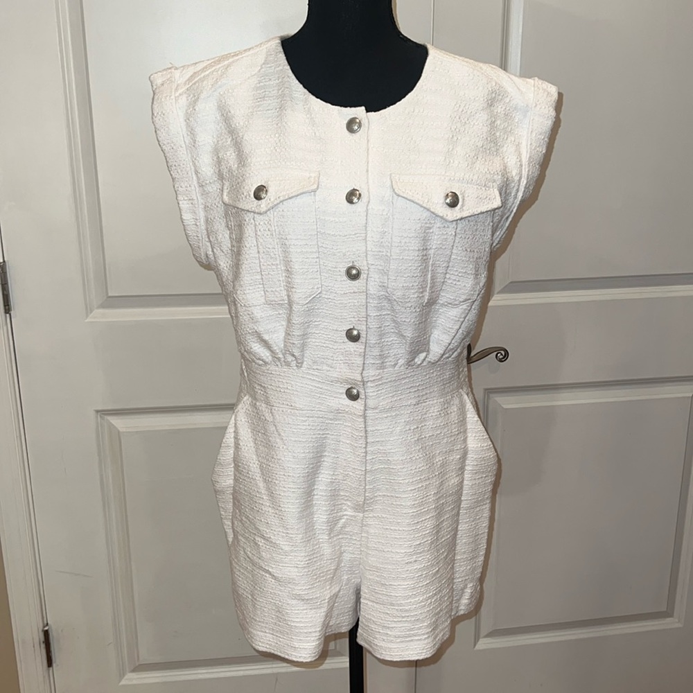 Express women’s white romper